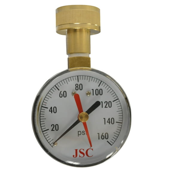 Jones Stephens J66302 160 Psi Water Test Gauge