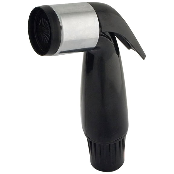 Jones Stephens Jk52001 Aqua-Pure 1-1/2" Grip Plastic Spray Head - Black