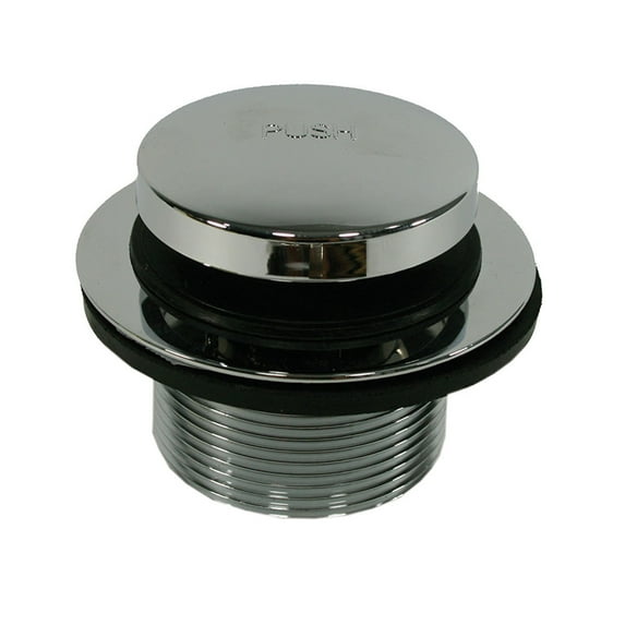 Jones Stephens P35062 1 1/2 Toe Tap Tub Drain - Chrome