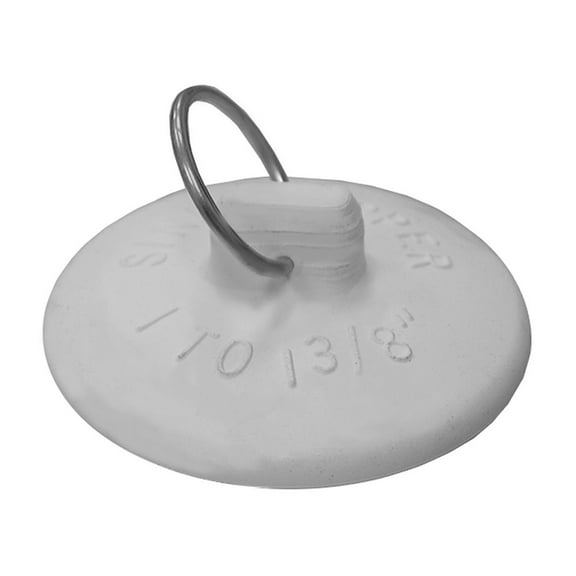 Jones Stephens P35160 Fitting All Basin Stopper - White