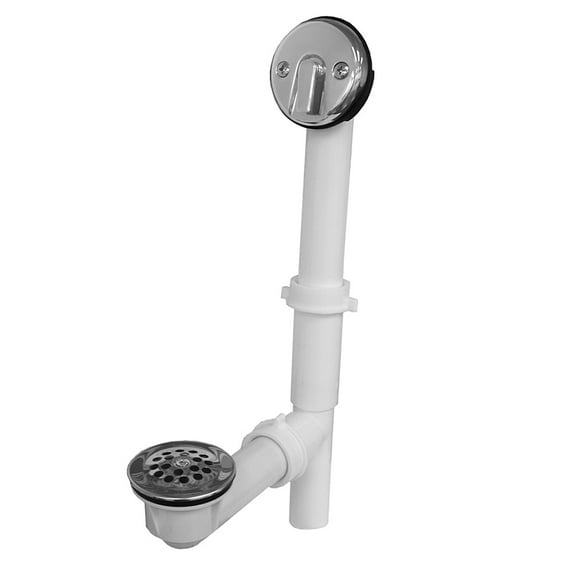 Jones Stephens PVC,Trip Lever,Tubular,Bathwaste Kit P37509