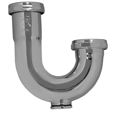 Jones Stephens P38022 1 1/2 J-Bend 17 Ga W/ Co - Chrome