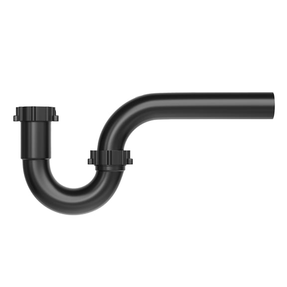 Jones Stephens P39002 1 1/2 Abs P-Trap - Black