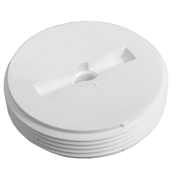 Jones Stephens P49003 3 Plastic Rec Heavy Duty Cleanout Plug - White