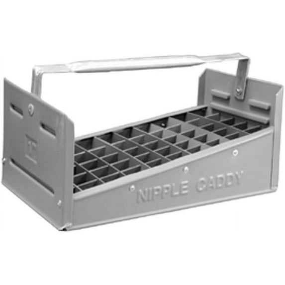 Jones Stephens Plastic Nipple Caddy, 1" Size, 50 Pc. Capacity