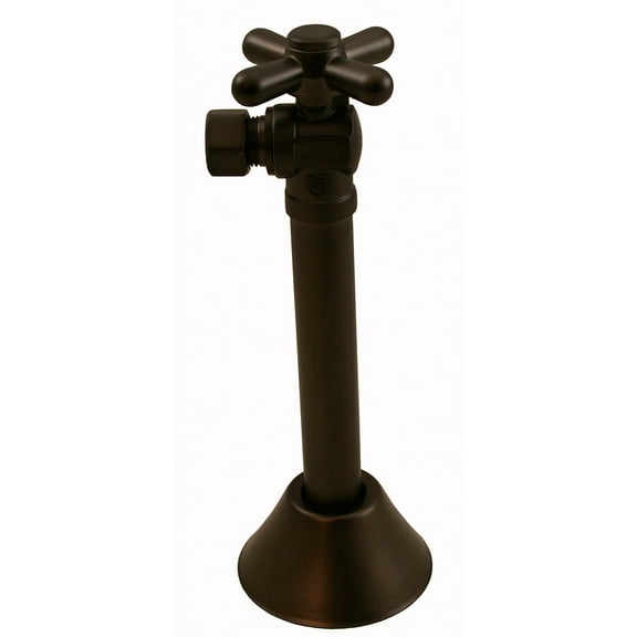 Jones Stephens S4222RB Oil Rubbed Bronze - With Extension 1/2 Cts Sweat X 3/8 Od Angle Stop