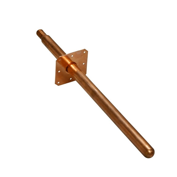 Jones Stephens S72017 1/2" Crimp Pex (F1807) Stub-Out Straight