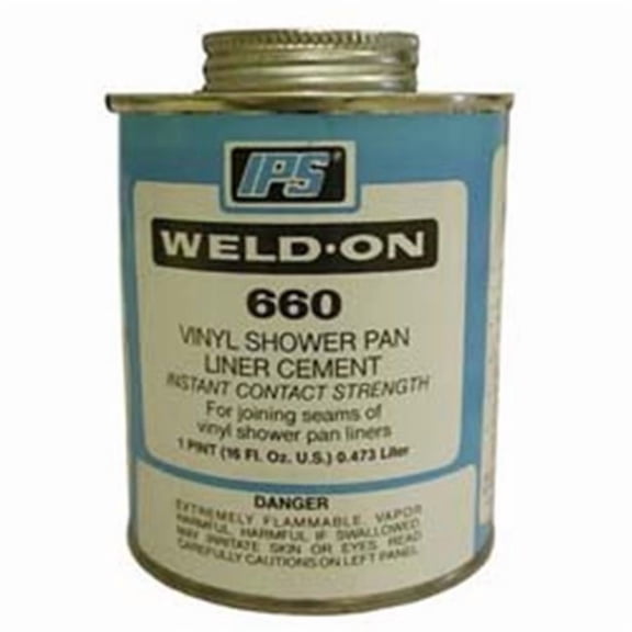 Jones Stephens S99100R Orm-d PVC Shower Pan Liner Cement Pint