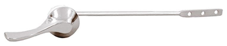 Universal Chrome Front Mount Toilet Tank Lever with Metal Arm