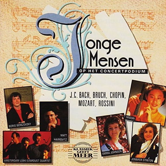 Jonge Mensen op het concertpodium 1991 - J.C.Bach-Bruch-Chopin-Mozart-Rossini (Audiobook)