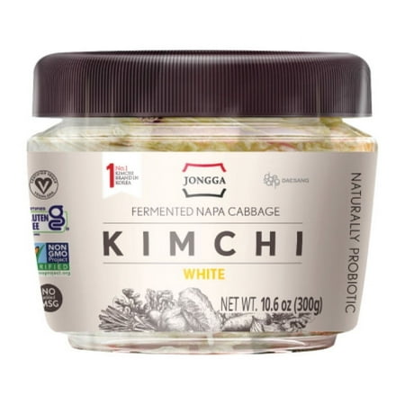 Jongga Kimchi White 10.6 oz, 6 jars in a case