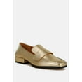 thumbnail image 1 of Jongs Metallic Penny Loafers, 1 of 8