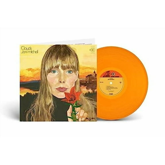 Joni Mitchell - Clouds Exclusive Limited Edition Orange Colored Vinyl LP Record