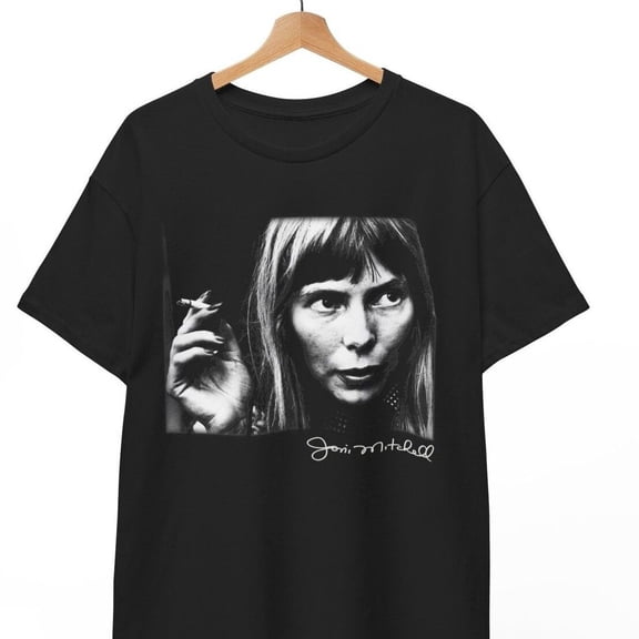 Joni Mitchell t-shirt, Folk shirt, Punk Shirt 70s rock band tee, Size S-5XL