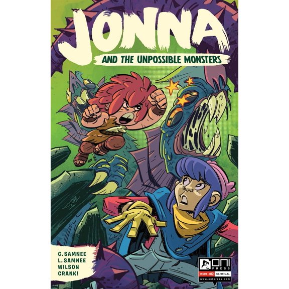 Jonna And The Unpossible Monsters #2 Cvr B Suriano Oni Press Inc. Comic Book