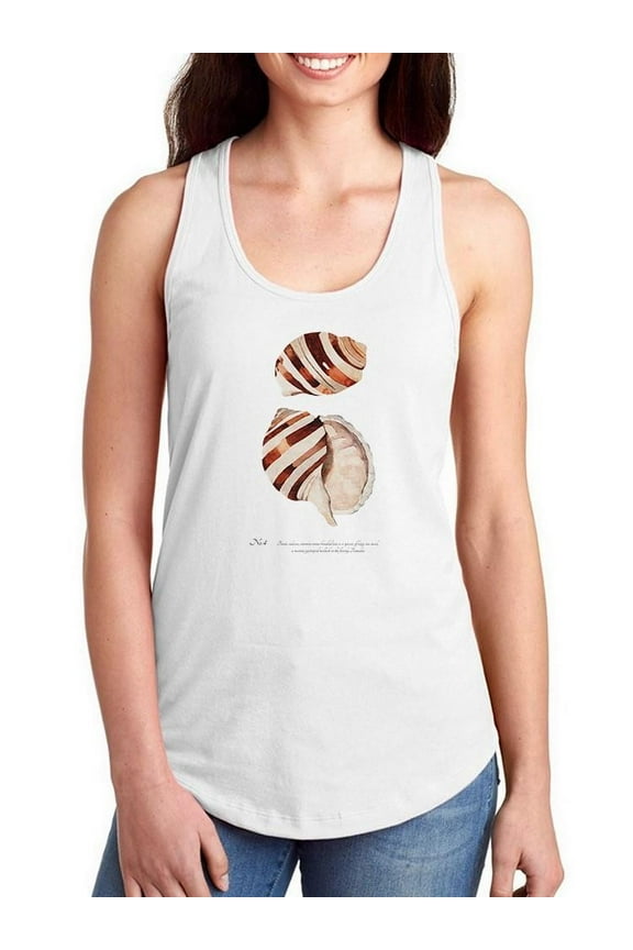 Jonna Sulcosa Shell Racerback Tank Women -Annie Warren Designs, Female Large
