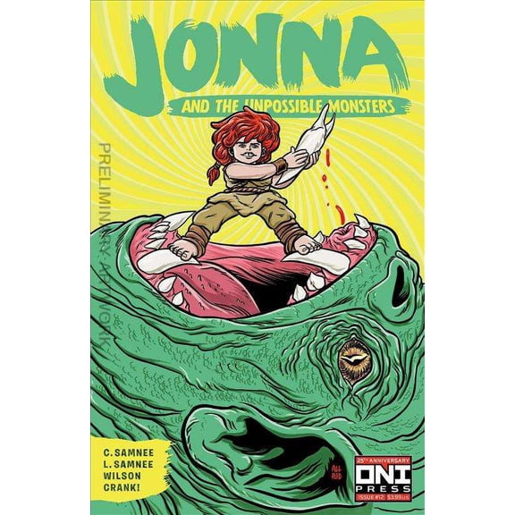 Jonna and the Unpossible Monsters #12B VF ; Oni Comic Book