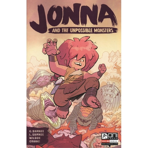 Jonna and the Unpossible Monsters #1H VF ; Oni Comic Book