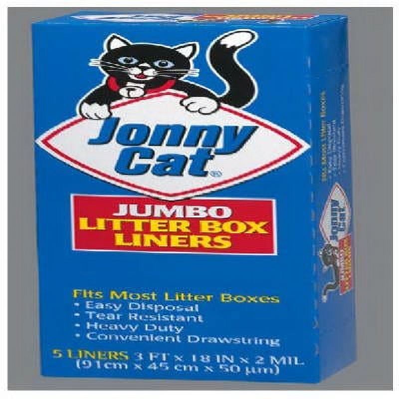 Jonny Cat Cat Litter Box Liners, 5Ct. 1 Pack