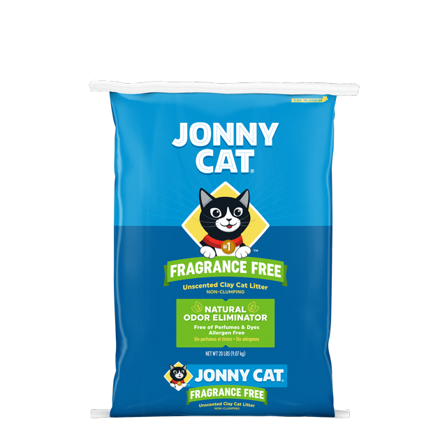 Jonny Cat Kitty Comfort Care NonClumping Clay Cat Litter, Clean for Kittens, Fragrance Free