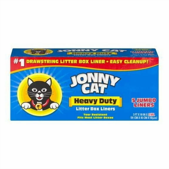 Jonny Cat Heavy Duty Litter Box Liners Jumbo (Pack of 36)