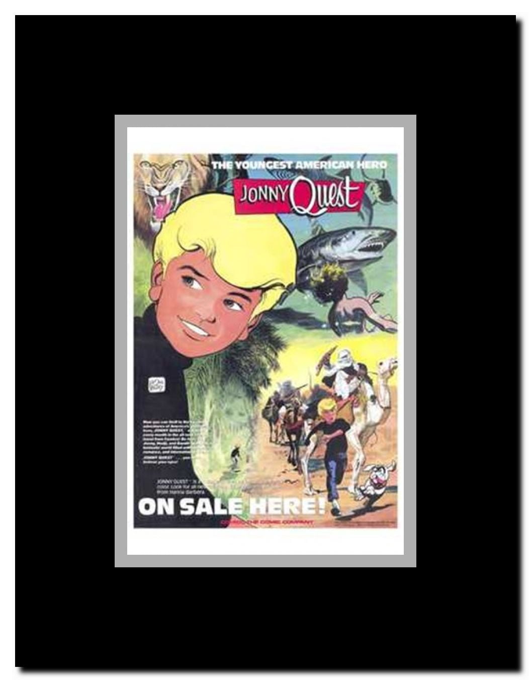 Jonny Quest (Comic) Framed Movie Poster