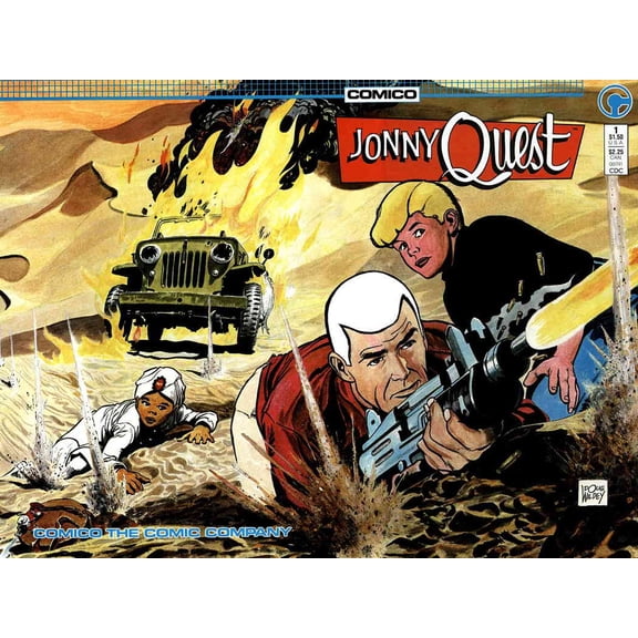 Jonny Quest (Comico) #1 VF ; COMICO Comic Book