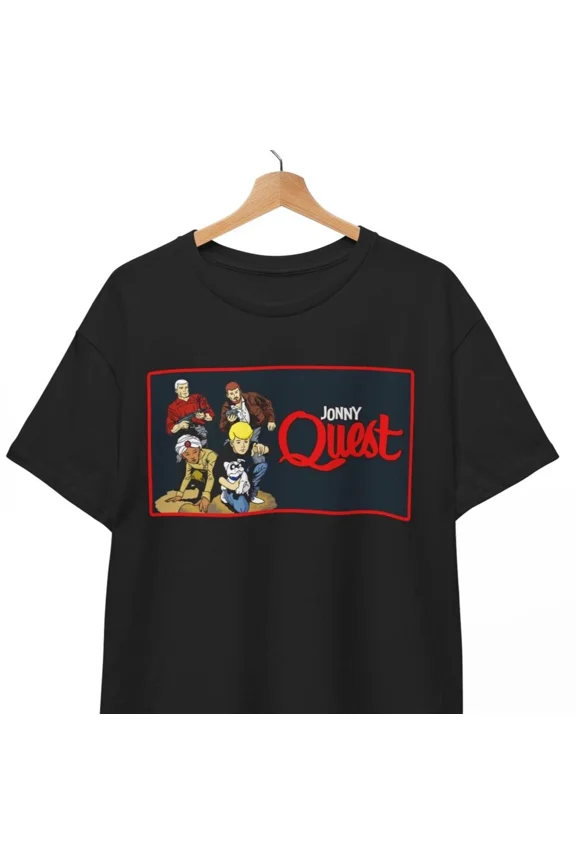 Jonny Quest T-Shirt, 80's 70's cartoon Johnny Quest Tee, Unisex Shirt