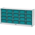 thumbnail image 1 of 20 Tub Mobile Storage - with Tubs - Teal, 1 of 6
