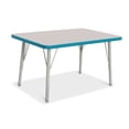 thumbnail image 1 of Jonti-Craft Berries Elementary Height Color Edge Rectangle Table, 1 of 7