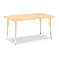Rectangle Activity Table - 24" X 36", E-height - Maple/Maple/Camel
