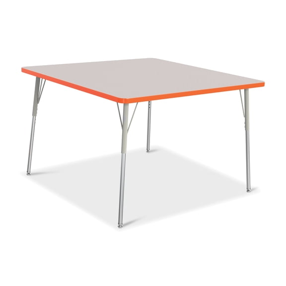 Jonti-Craft Rainbow Accents KYDZ Square Activity Table
