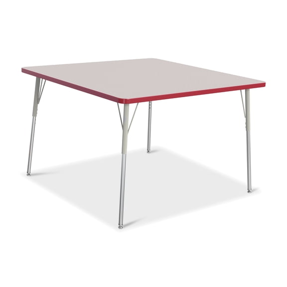 Jonti-Craft Rainbow Accents KYDZ Square Activity Table