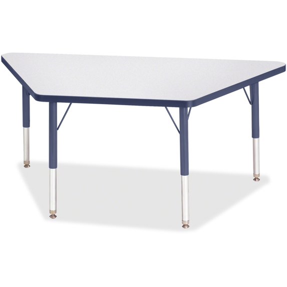 Jonti-Craft Berries Toddler-size Gray Top Trapezoid Table