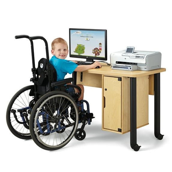 Single Computer Lab Table