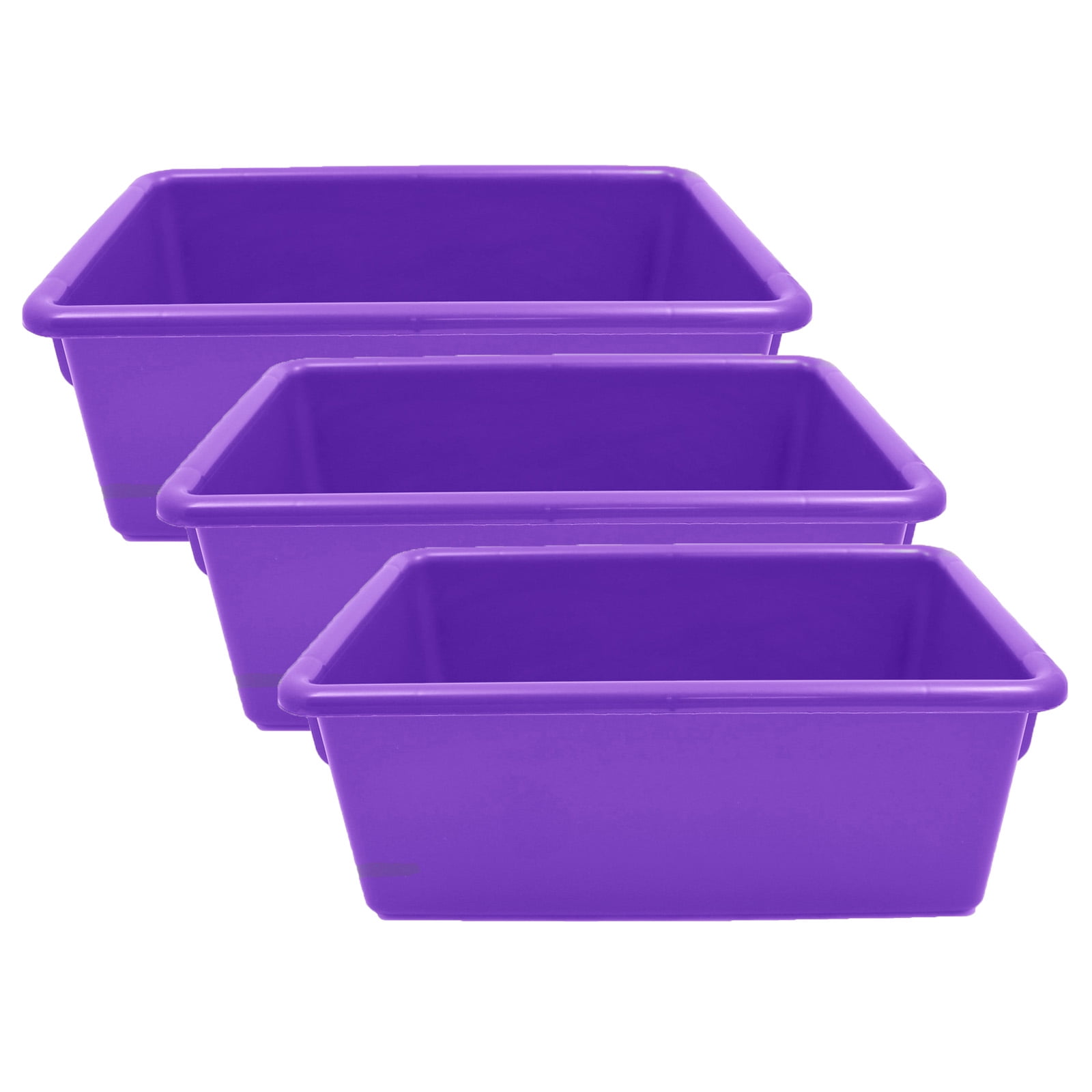 Jonti-Craft Cubbie Trays – Set Of 5 Yellow Storage Bins For Classroom