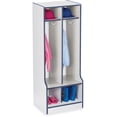 thumbnail image 1 of 2 Section Coat Locker with Step - Navy, 1 of 6