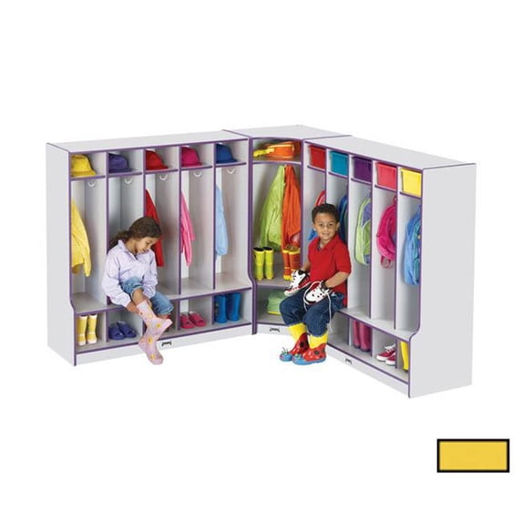 Double Coat Hooks Step Locker