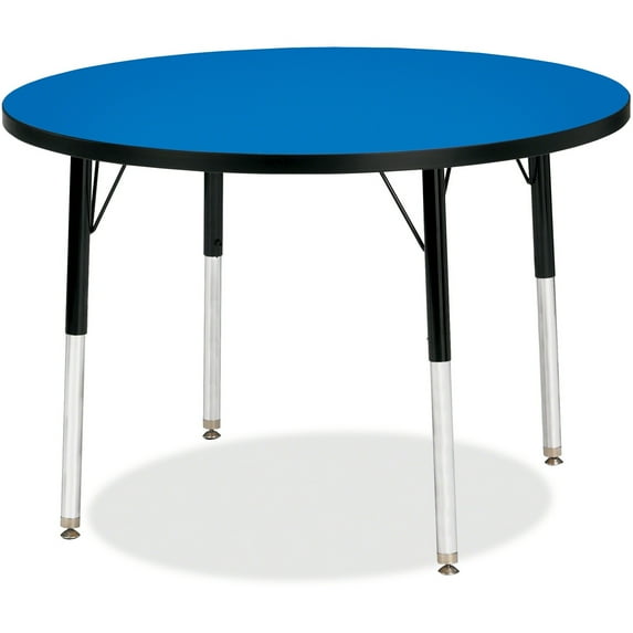 Adult Height Color Top Round Table