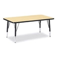 thumbnail image 1 of Berries 6478JCT011 Rectangle Activity Table, T-Height, 24 x 36, Maple/Black/Black, 1 of 2
