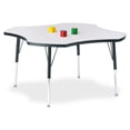thumbnail image 1 of Four Leaf Activity Table, E-height - Freckled Gray/Black/Black, 1 of 7