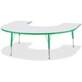 thumbnail image 1 of Prism Horsheshoe Student Table, 1 of 7