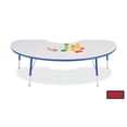 thumbnail image 1 of Kidney Activity Table - 48" X 72", A-height - Freckled Gray/Red/Gray, 1 of 7