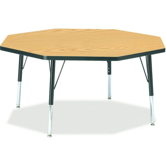 Toddler Height Color Top Octagon Table