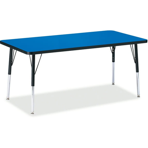 Adult Height Color Top Rectangle Table