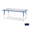 thumbnail image 1 of Jonti-Craft Kydz Activity Table - Rectangle-Color:Gray/blue,Size:30" X 60"  11" - 15", 1 of 3