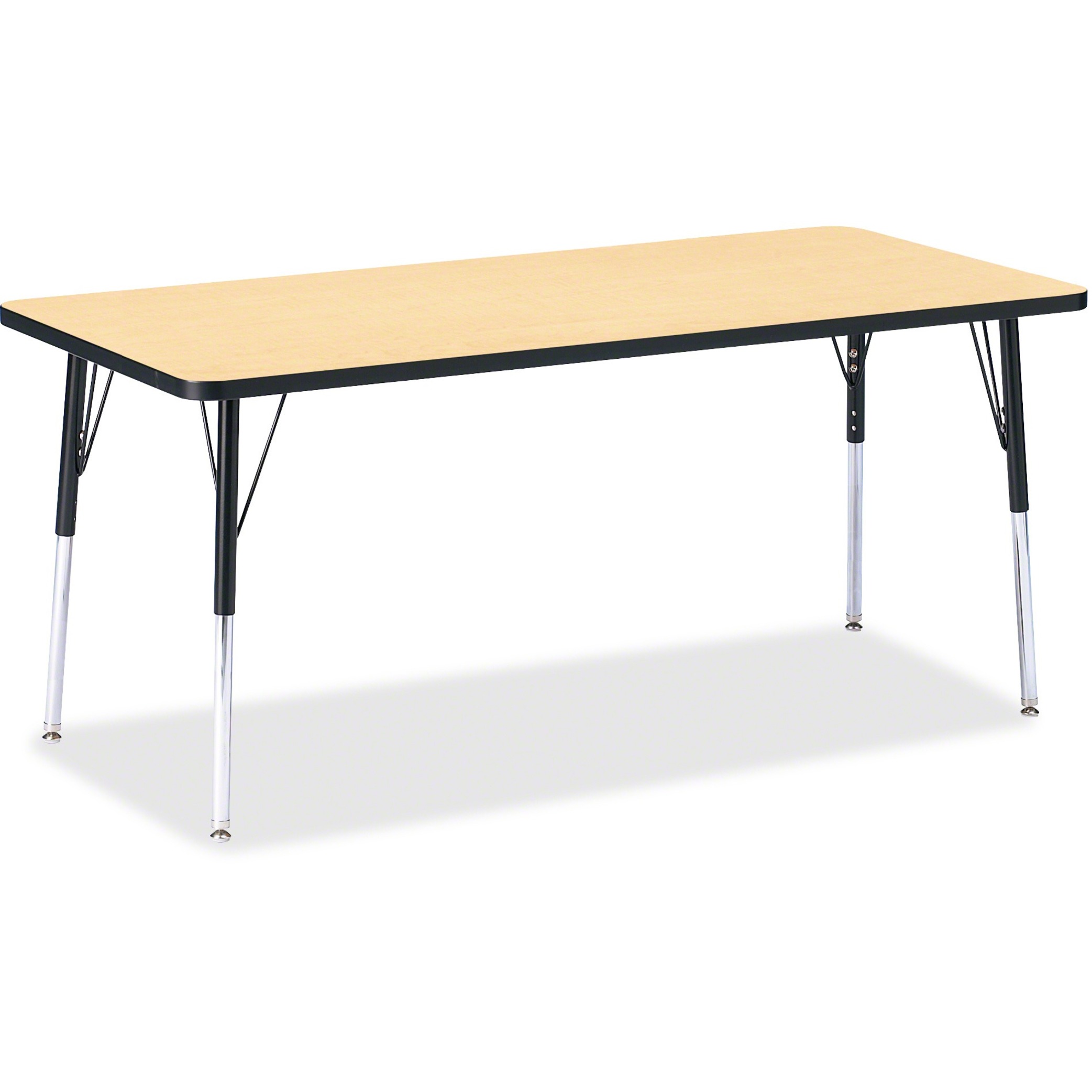 Rectangular Activity Table Jonti-Craft Kydz Activity Table - Rectangle-Color:Maple,Size:30