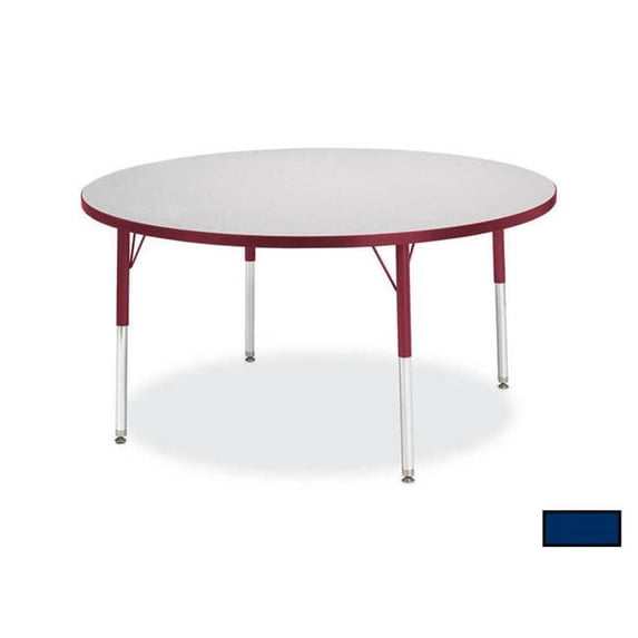 Elementary Height Color Edge Round Table