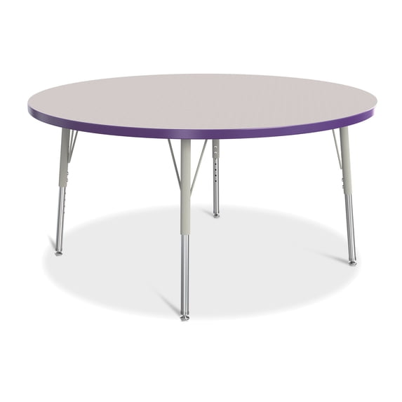 Elementary Height Color Edge Round Table