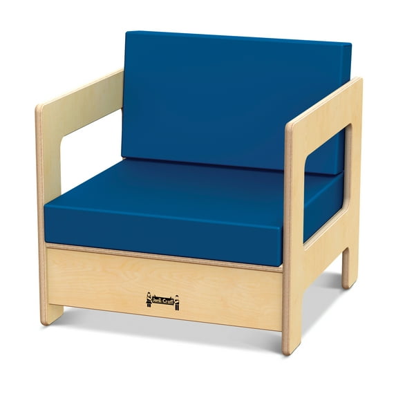 Living Room Chair - Blue
